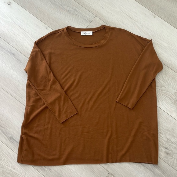 BNWOT CJLA Sterling Pullover in Rust/Hazelnut - Picture 2 of 3